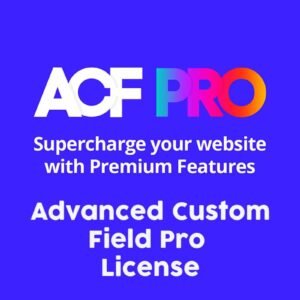 ACF Advanced Custom Field Pro Lisansı