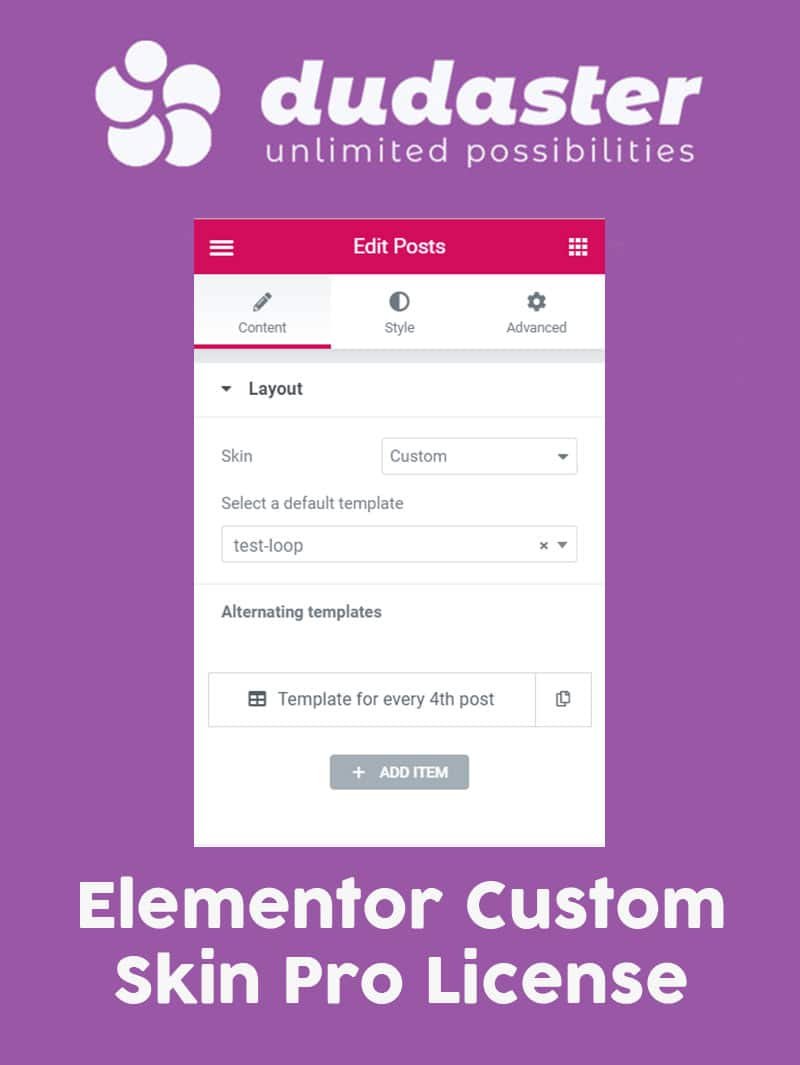 Elementor Custom Skin Pro Lisansı