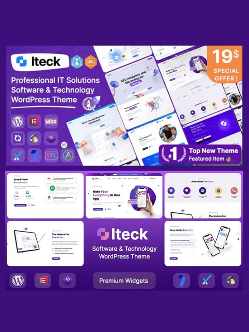 Iteck Teknoloji Teması
