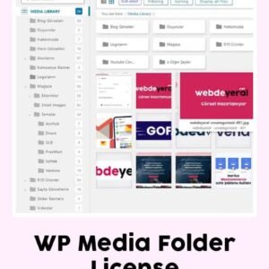 WP Media Folder Lisansı