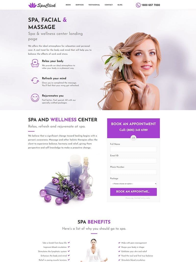 Mediclick Spa Teması