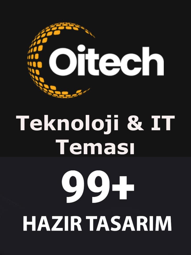 Oitech Teknoloji IT Teması