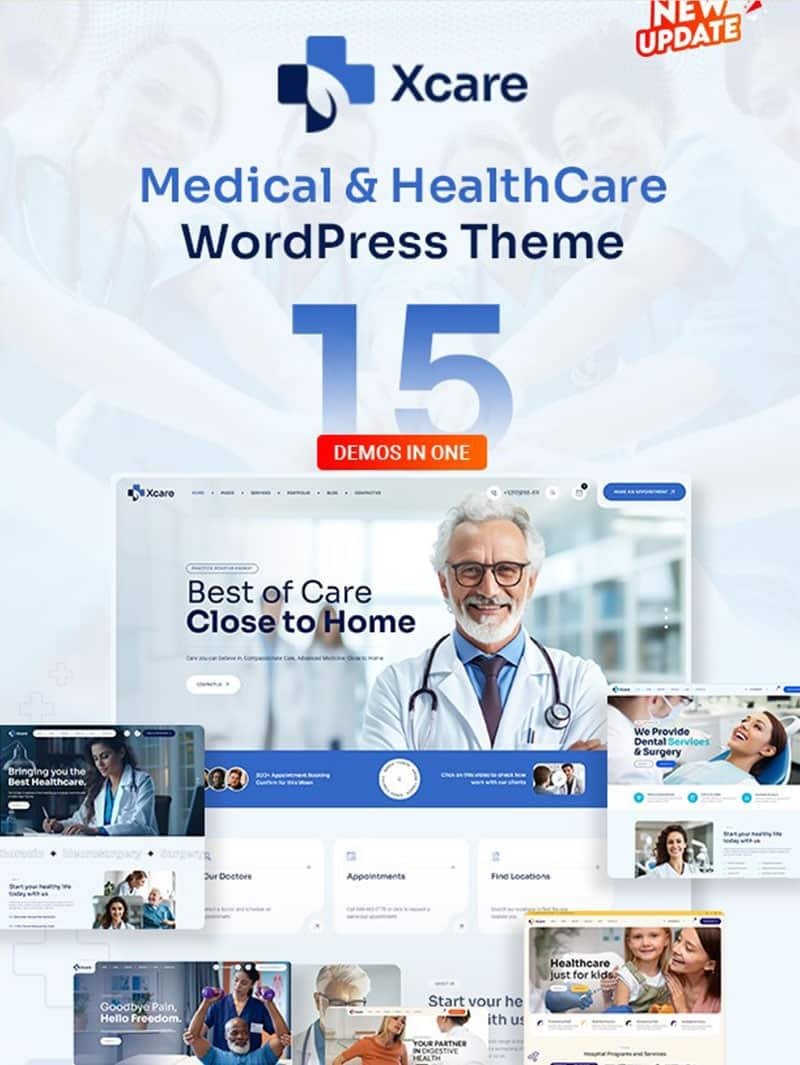 Xcare Medikal Teması